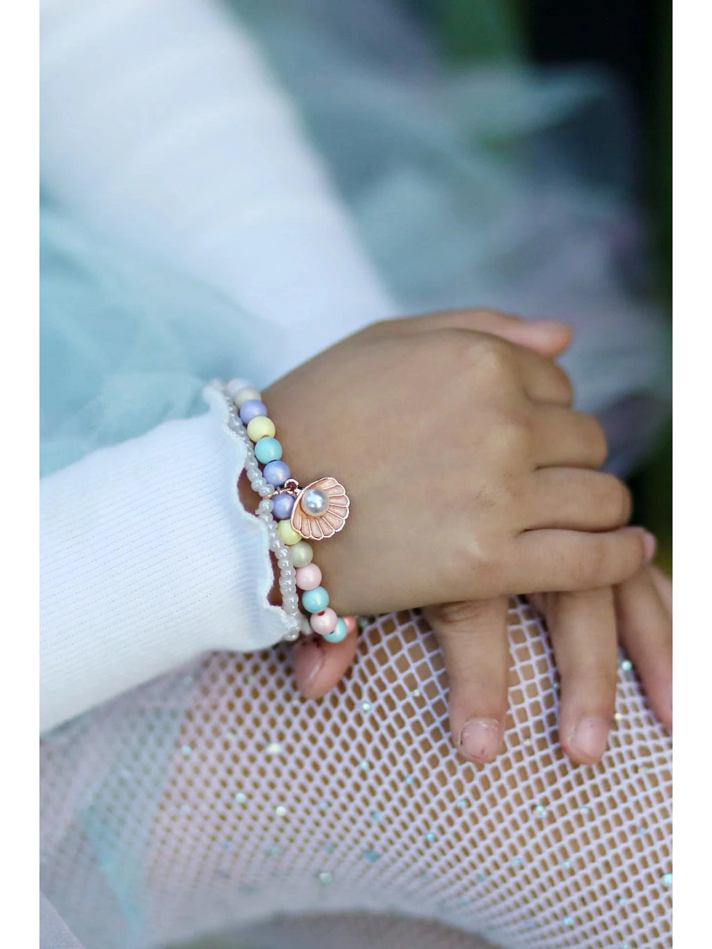 Boutique Pastel Shell Bracelet