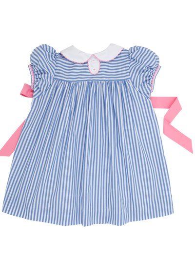 Mary Dal Dress - Barbados Blue Stripe