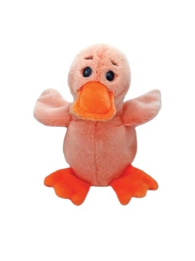 Quacker Jacks Orange Duck Beanie Baby