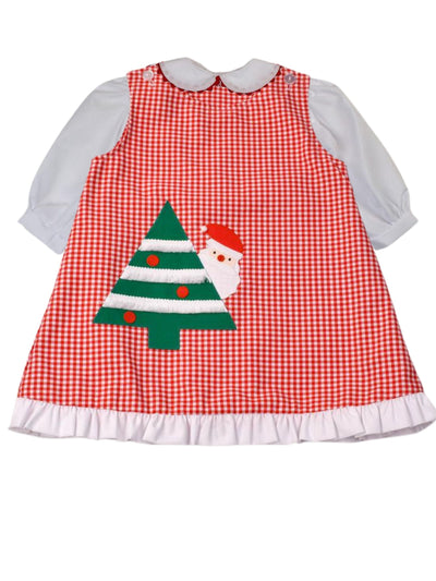 Santa/Heart Reversible Jumper Set