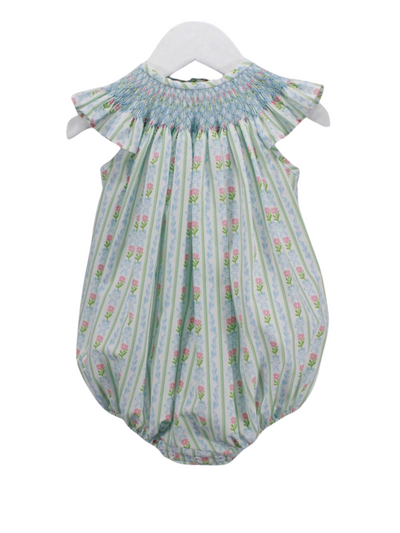 Garden Zoey Smocked Bishop Bubble