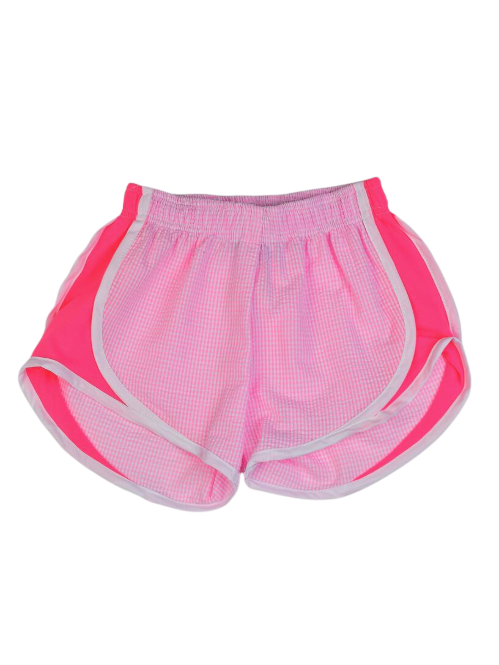 Pink Check Shorts
