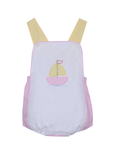 PRE-ORDER Nicky Sunsuit - Sailboat