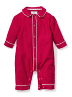 Red Flannel Cambridge Romper