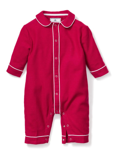 Red Flannel Cambridge Romper