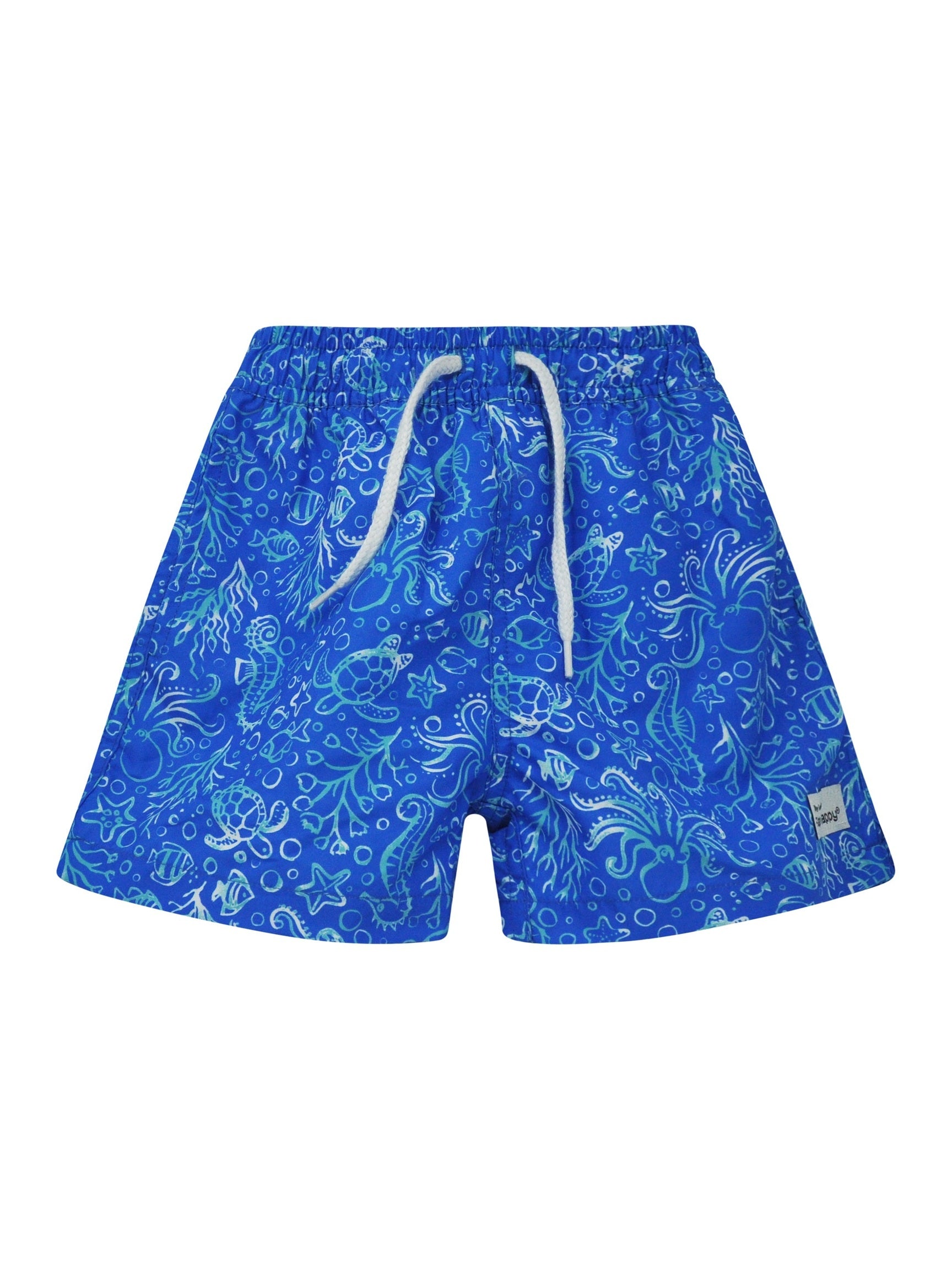 UPF 50+ Wesley Swim Trunks with Mesh Liner