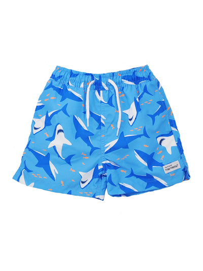 Wesley Swim Trunks - Shark Cyclone