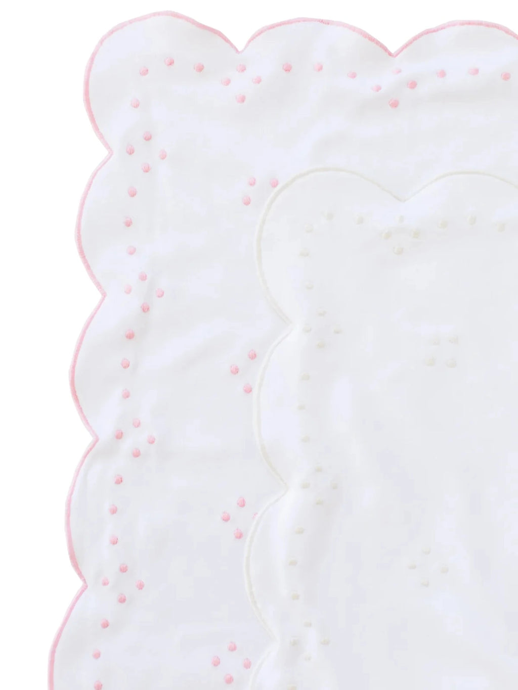 Scalloped Receiving Blanket