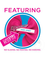 Scalloped Edge Grosgrain Bow