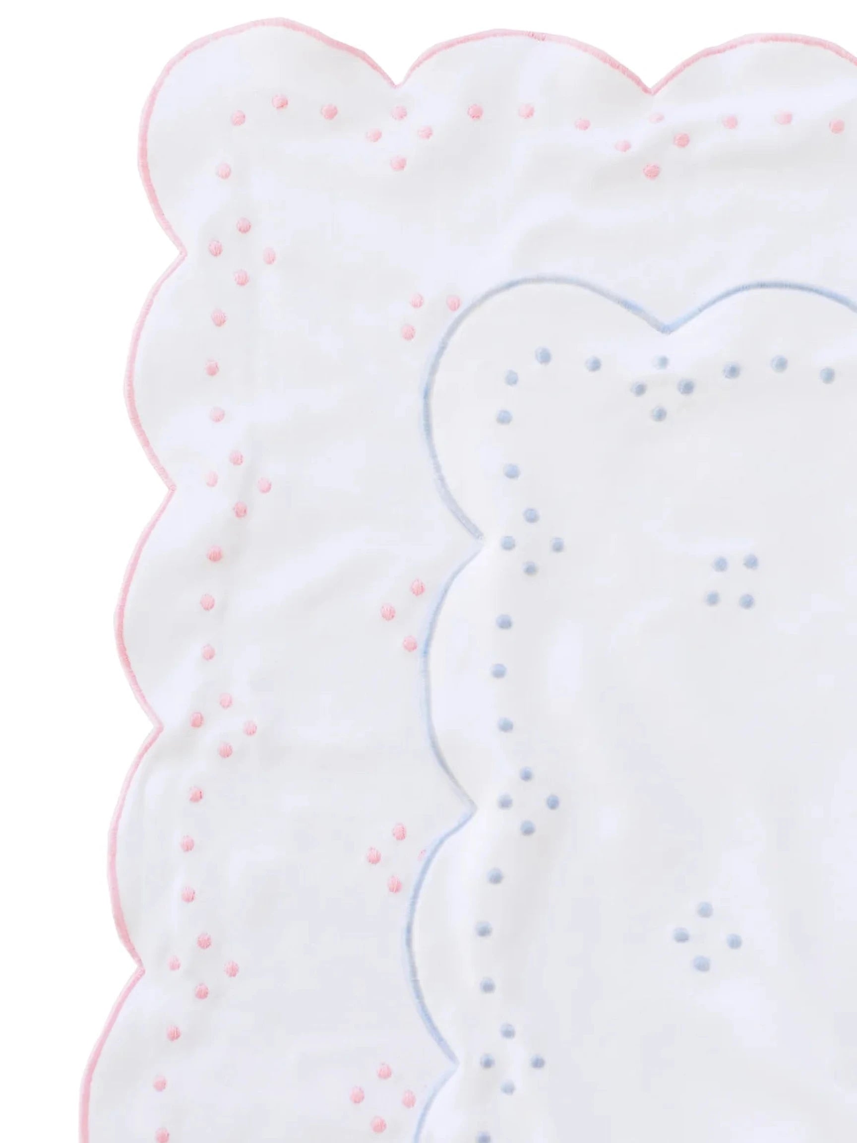 Scalloped Receiving Blanket