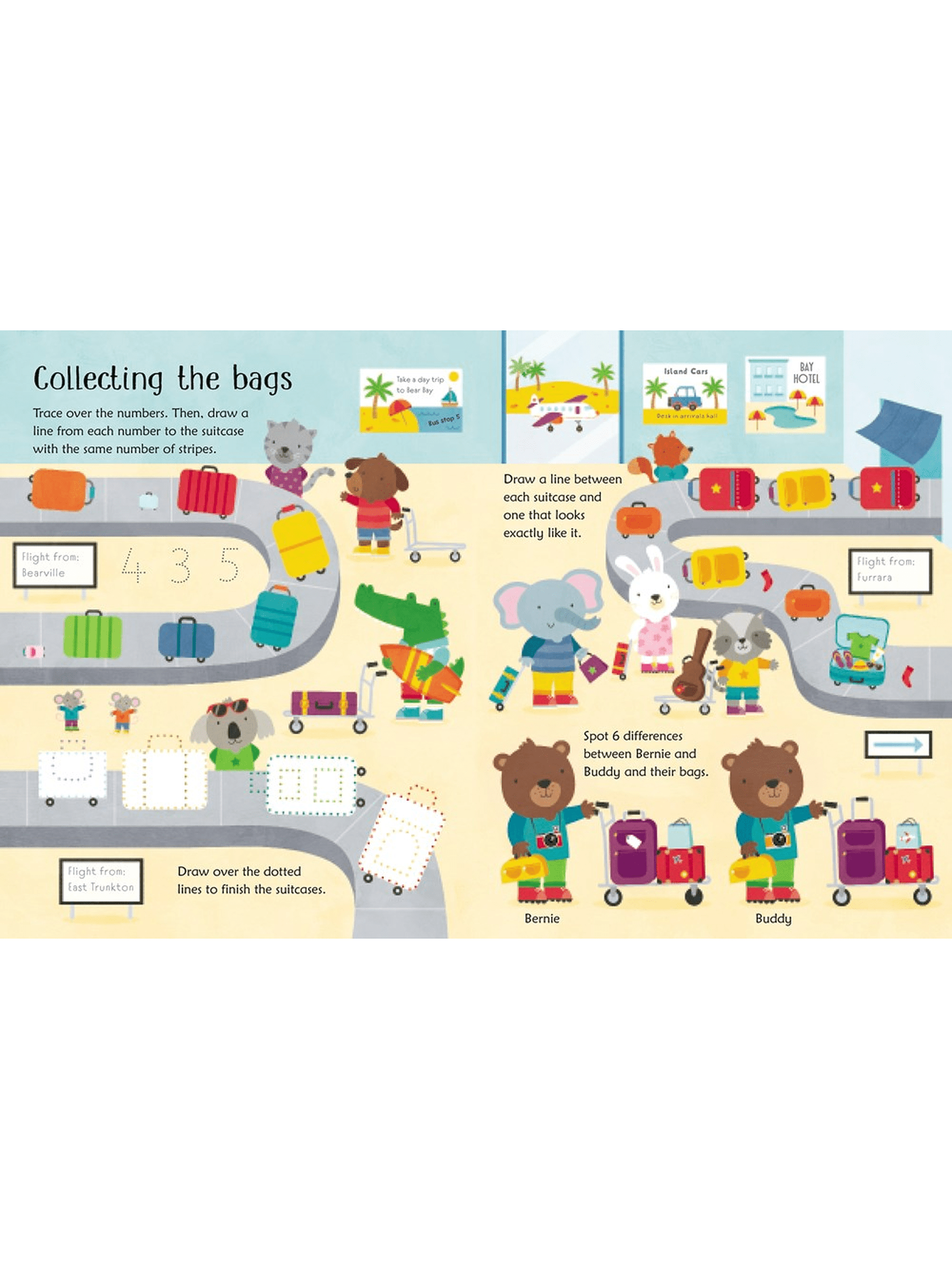 Usborne: Wipe-Clean Airport Activities