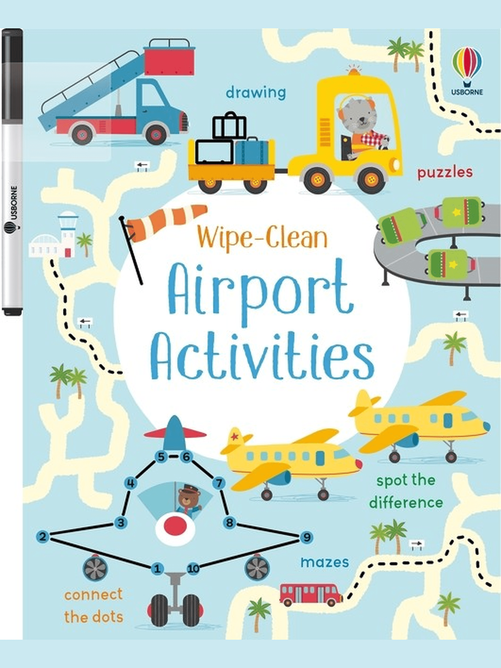 Usborne: Wipe-Clean Airport Activities