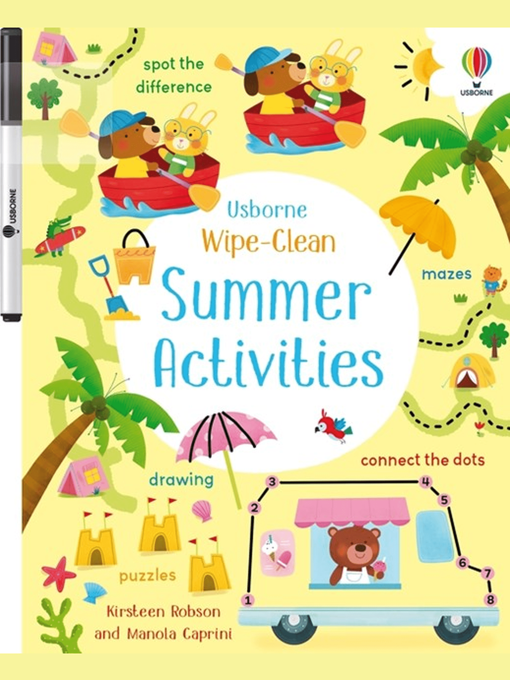 Usborne: Wipe-Clean Summer Activities