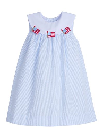 PRE-ORDER Bib Dress- Flags