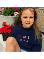 Youth USA Icons Embroidered Sweatshirt