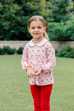 Zinnia Blooms LS Tunic Set
