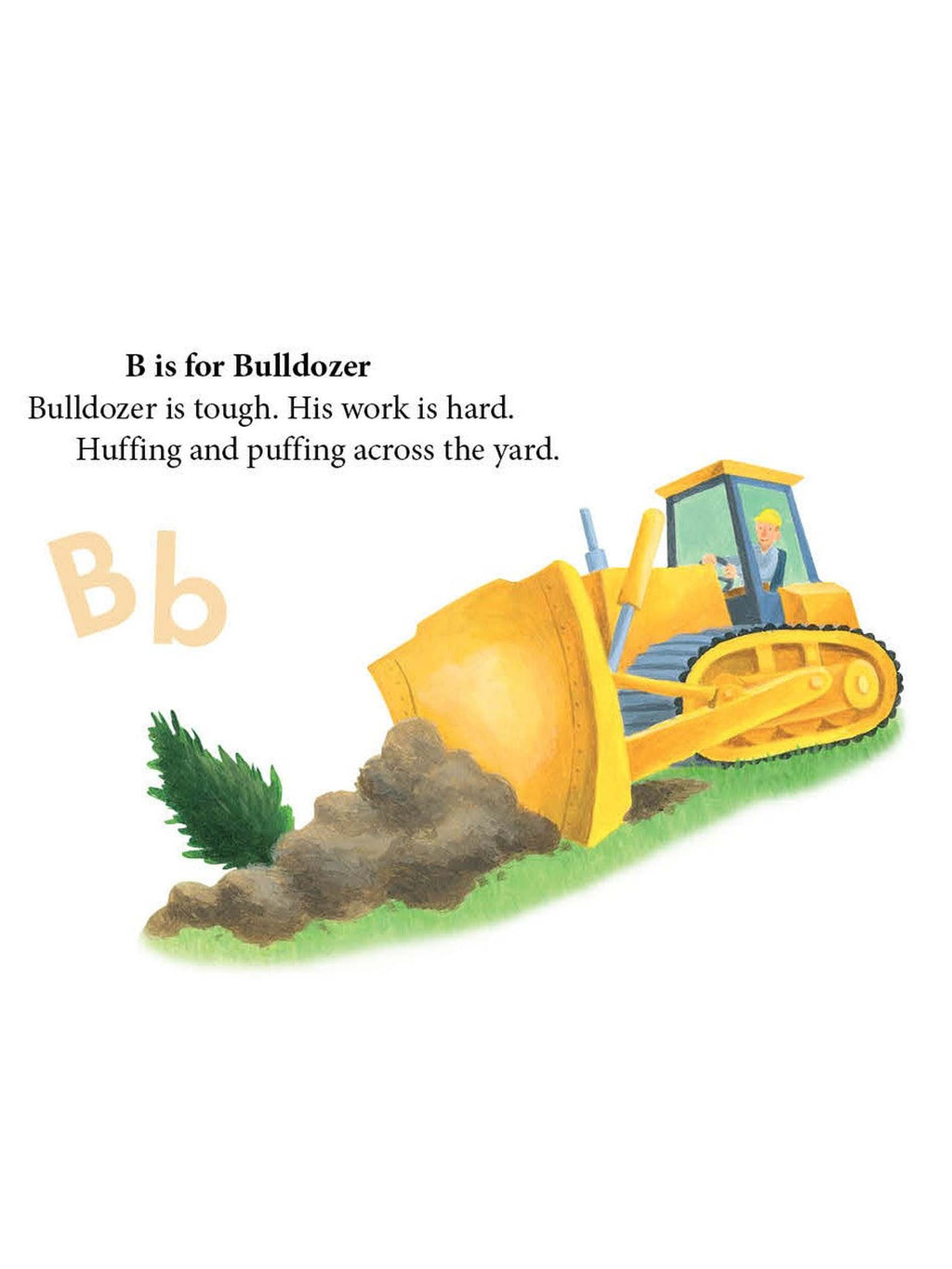 D is for Dump Truck Board Book