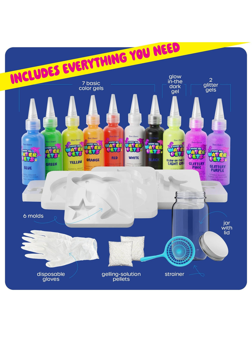 Aqua Fairy Water Gel Kit for Kids - Magic Water Elf Toy Kit