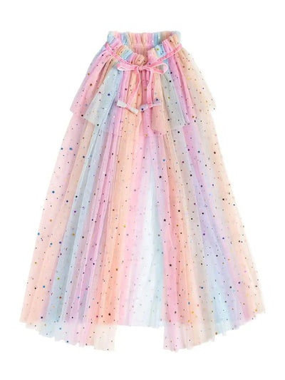 Pastel Rainbow Cape