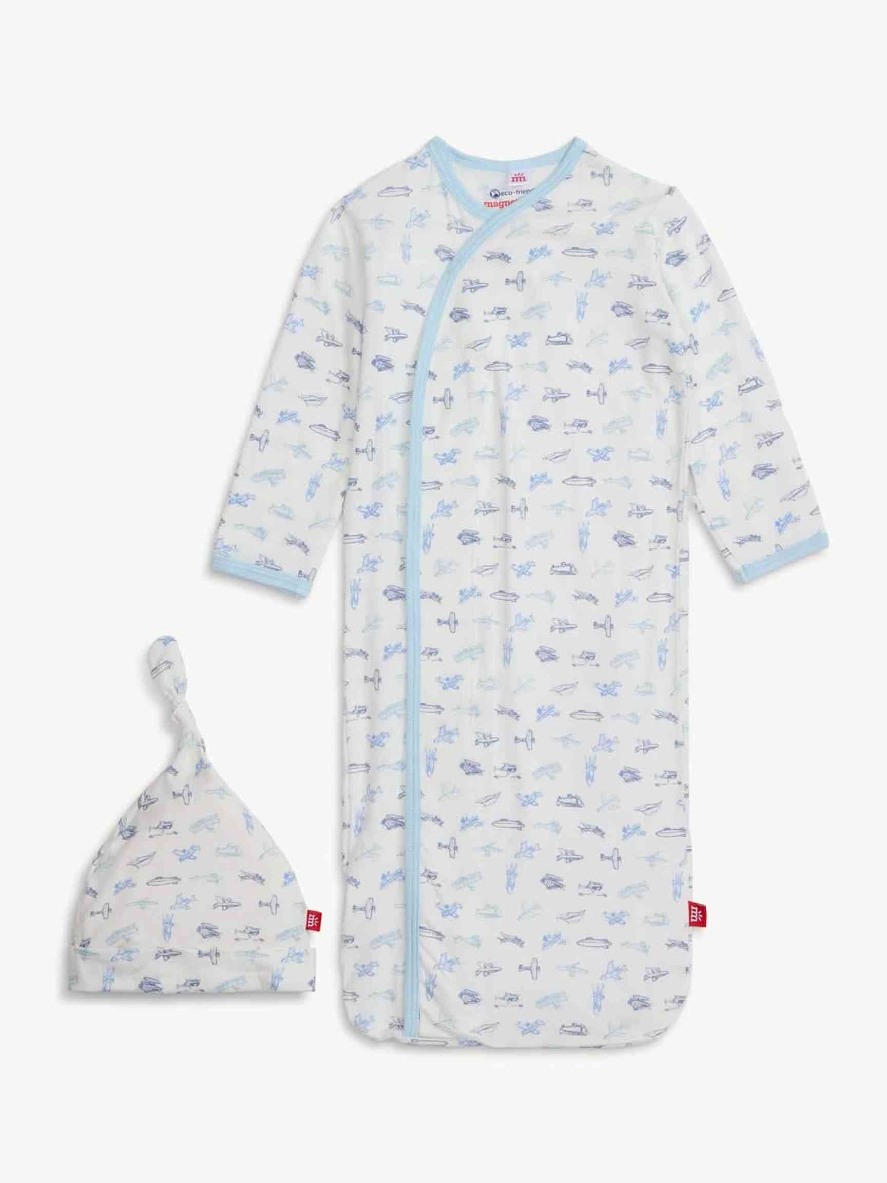 Airplanes Modal Magnetic Gown & Hat Set