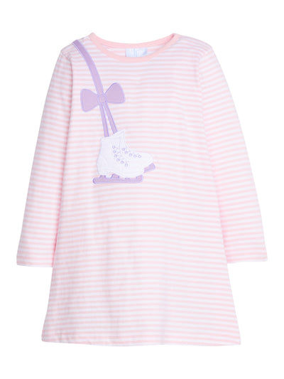 Applique T-Shirt Dress - Ice Skate