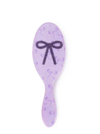 Lavender Bow Printed Hairbrush