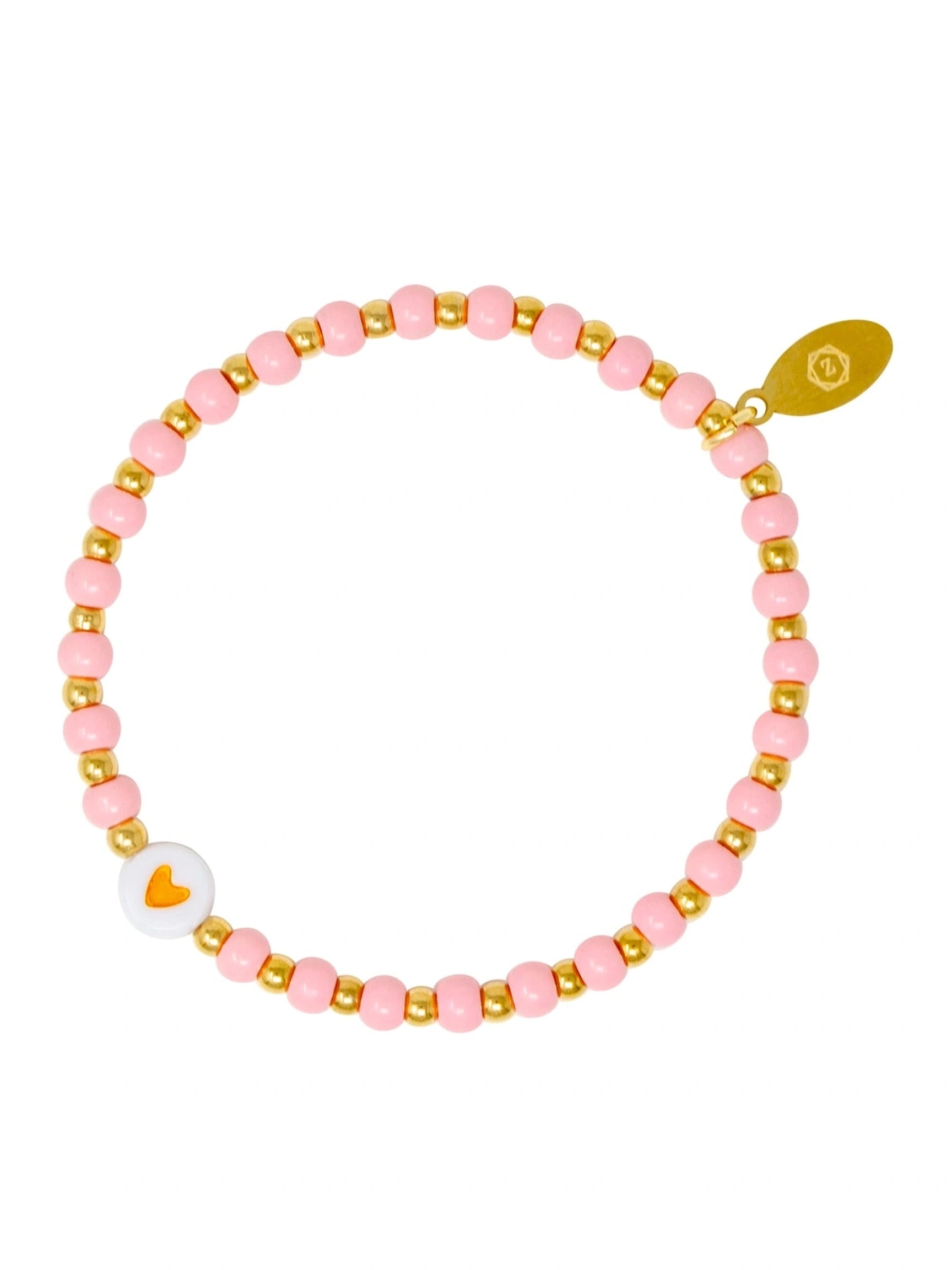 Tiny Daisies & Hearts Bracelet