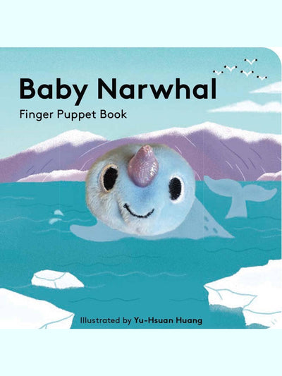 Baby Narwhal Finger Puppet Book