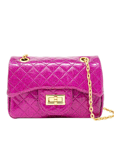 Classic Quilted Sparkle Mini Bag