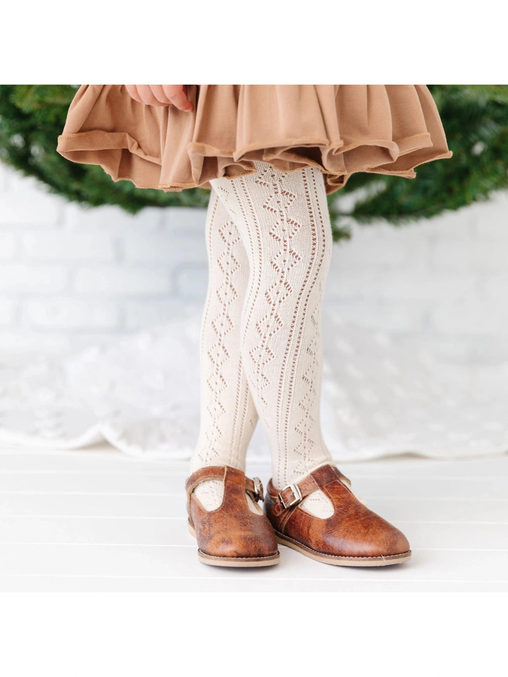 Fancy Knit Tights