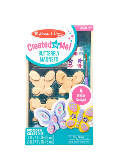 Created by Me! Wooden Butterfly Magnets Craft Kit
