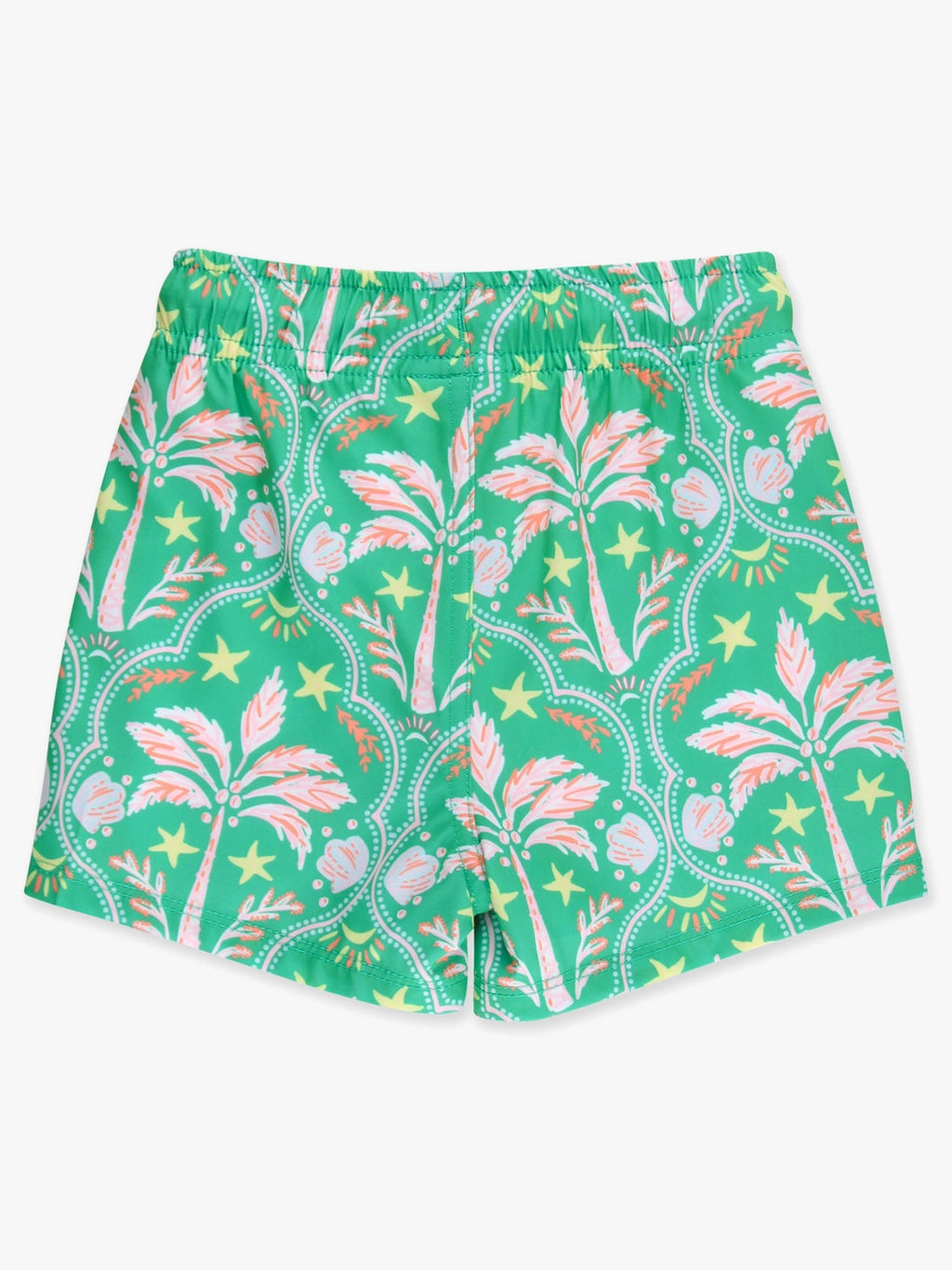 Boys Coconut Cabana Performance Hybrid Swim Trunks - Posh Tots Children's Boutique
