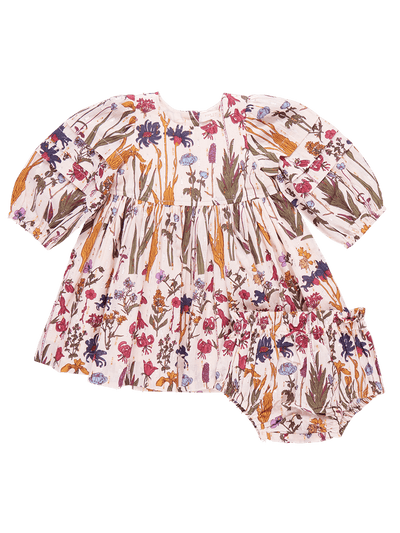 Brooke Dress Set - Autumn Flowers