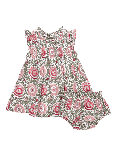 Stevie Dress Set - Pink Lisbon Floral