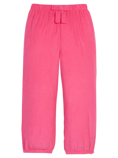 PRE-ORDER Banded Bow Pant-Hot Pink