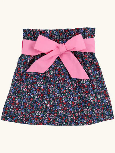 Beasley Bow Skirt- Fairfax Farm Floral