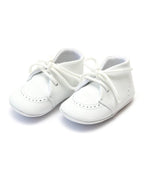 Benny Leather Brogue Oxford Crib Shoe
