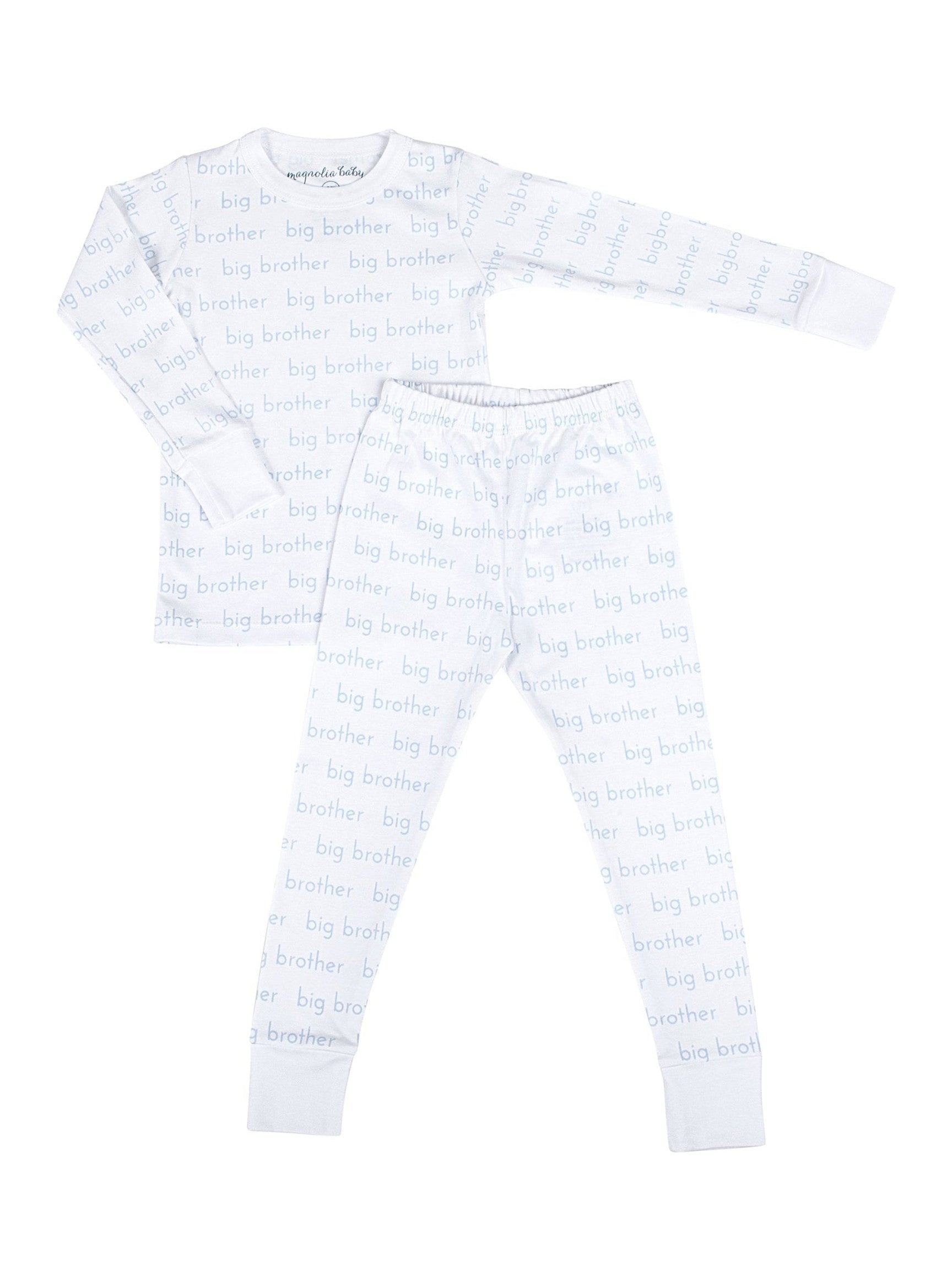 Big Brother Printed Long Pajamas