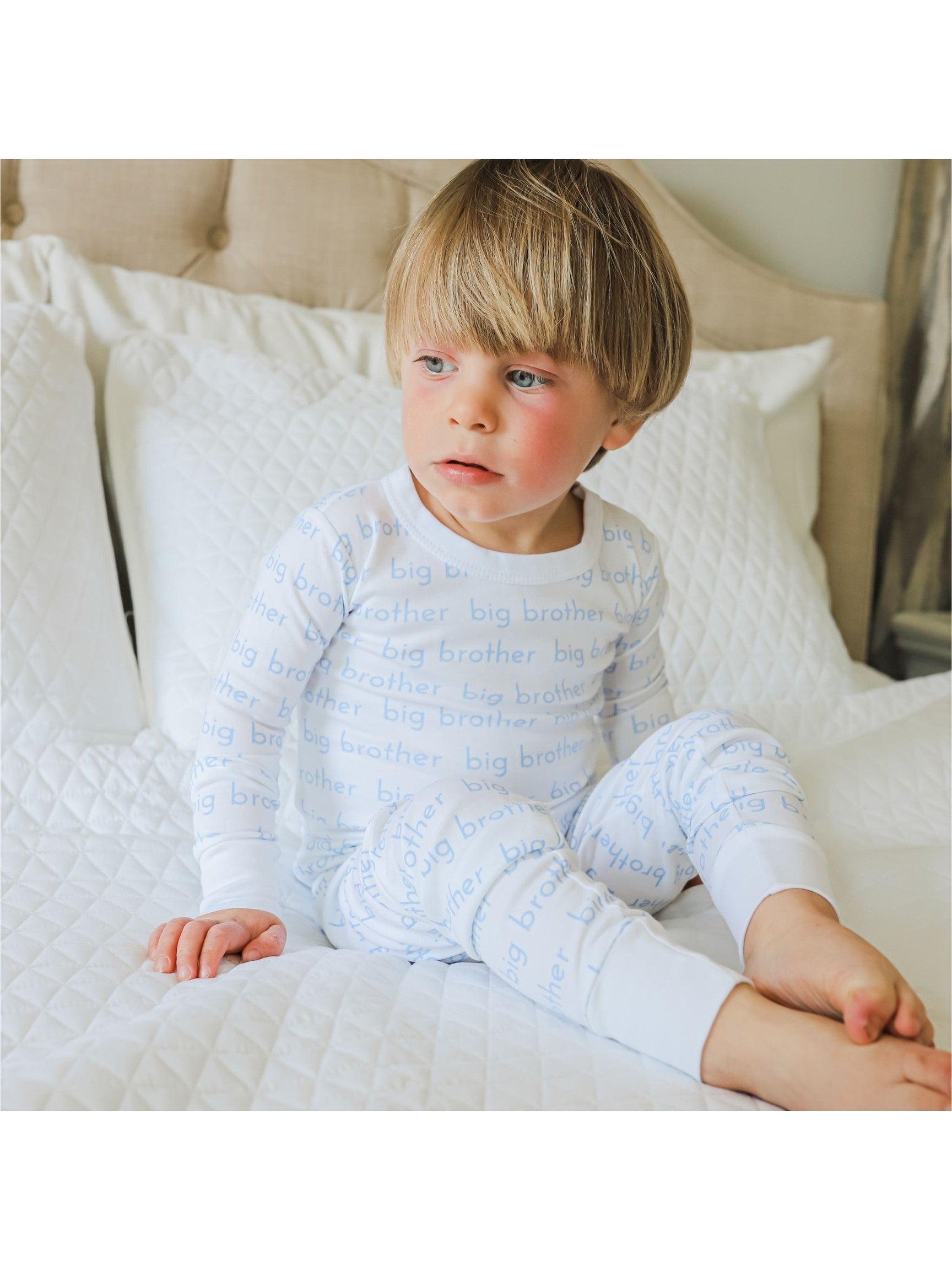 Big Brother Printed Long Pajamas