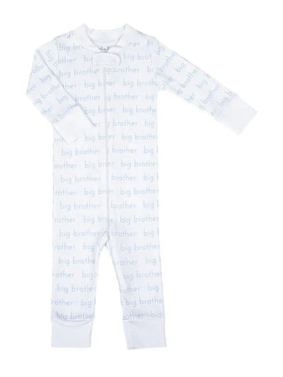 Big Brother Printed Zipper Pajama