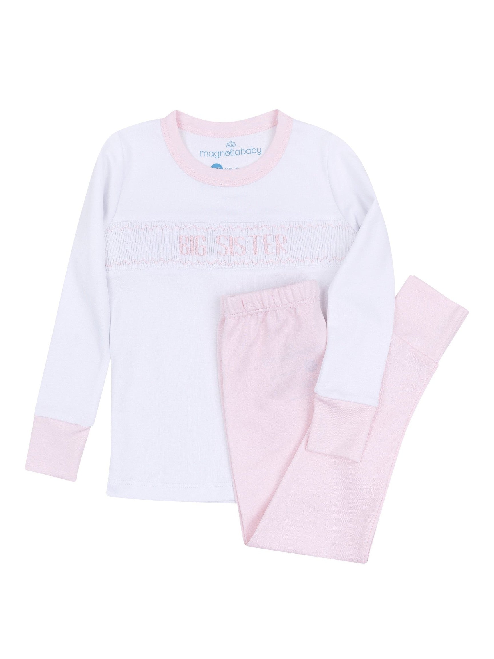 Big Sister Smocked Long Pajama