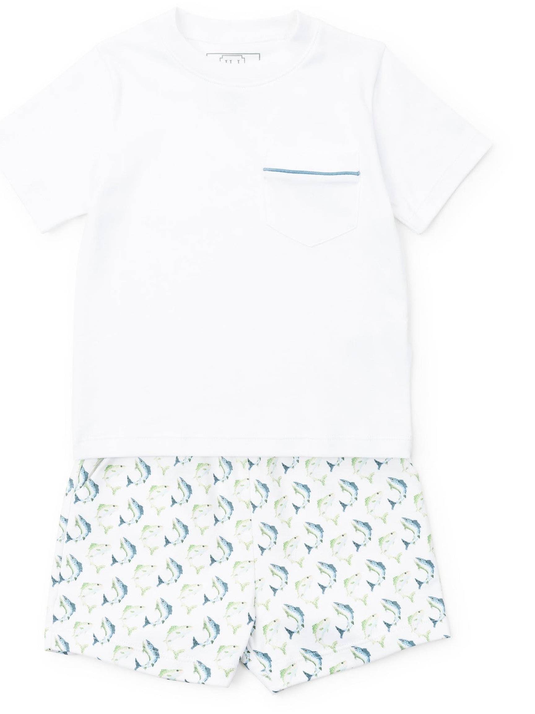 Walker Boys’ Short Set - Jumping Trout