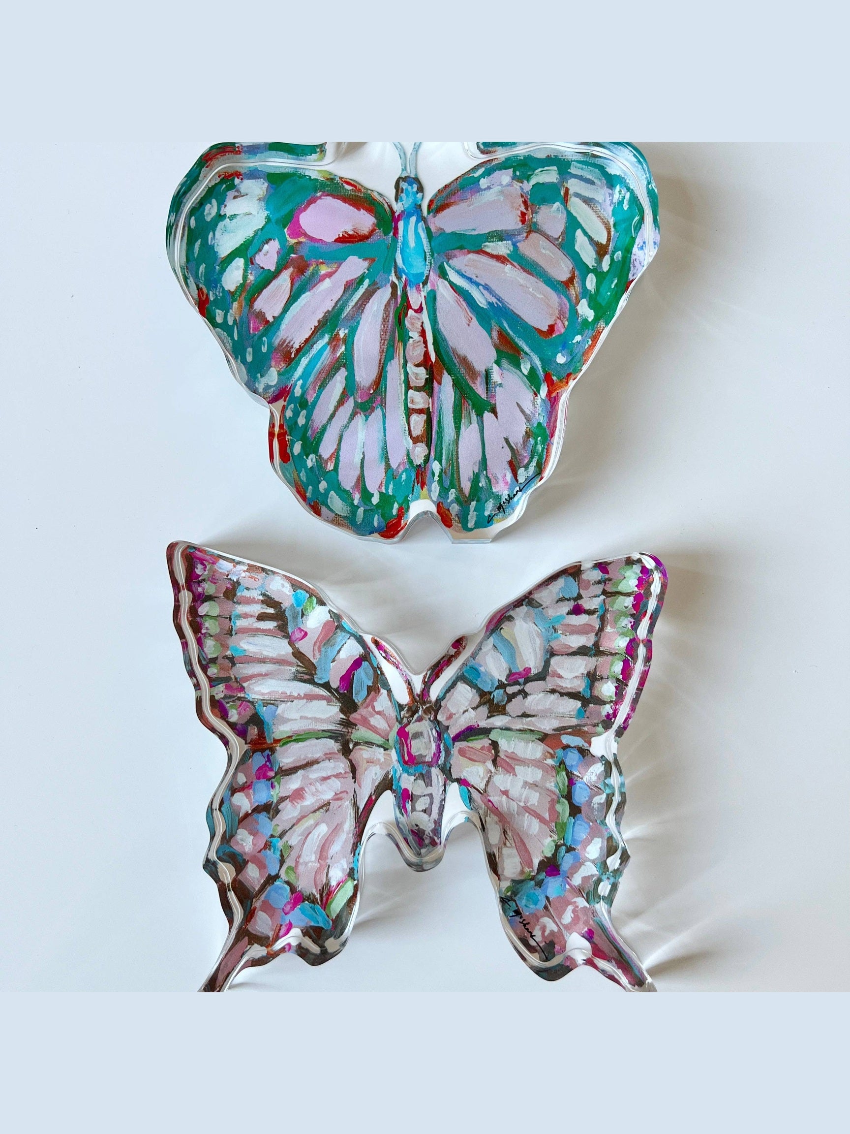 "Butterfly I" acrylic
