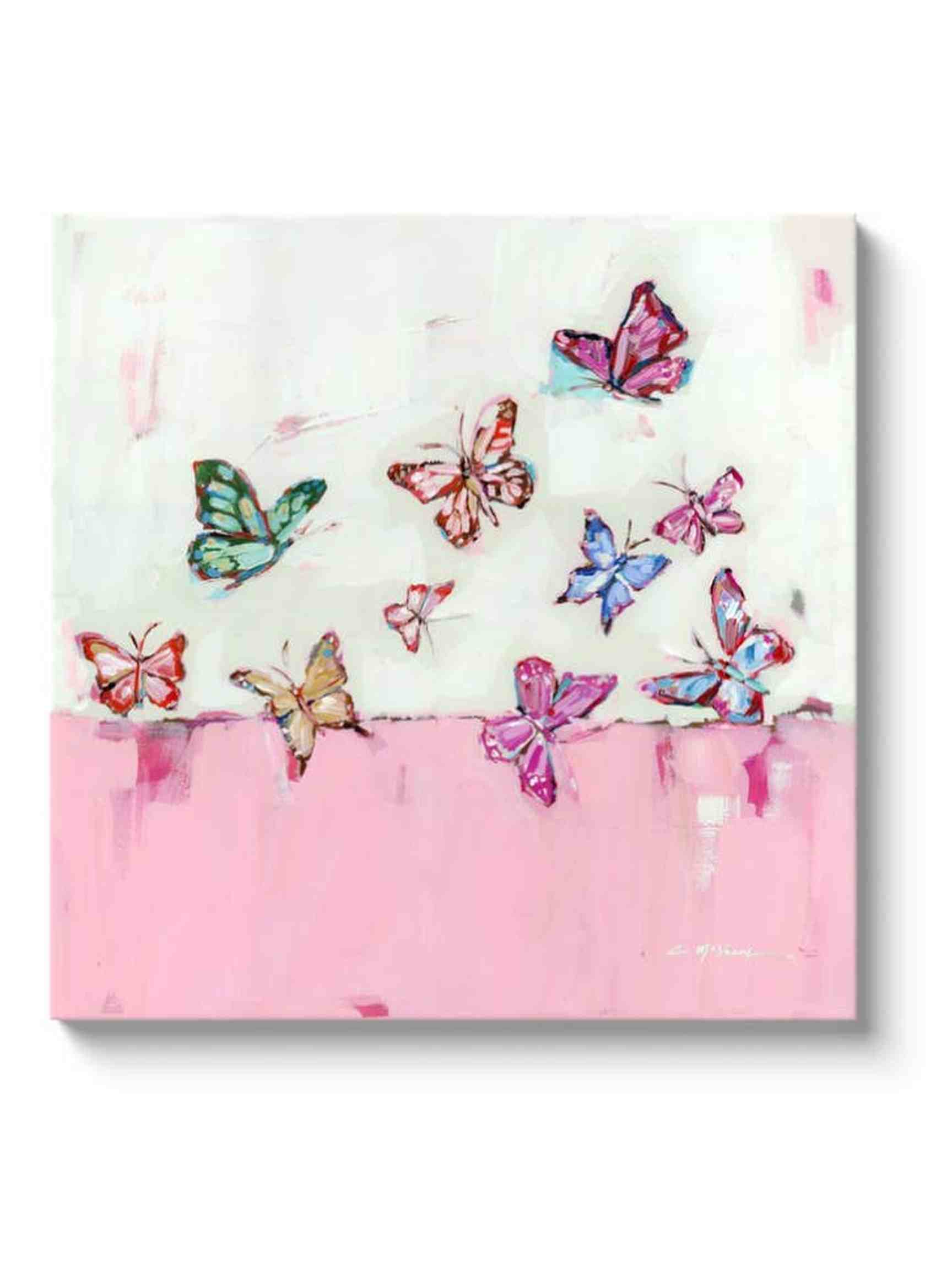 "Butterfly Wishes" canvas