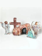 Lauren Dunn Old Rugged Acrylic Cross