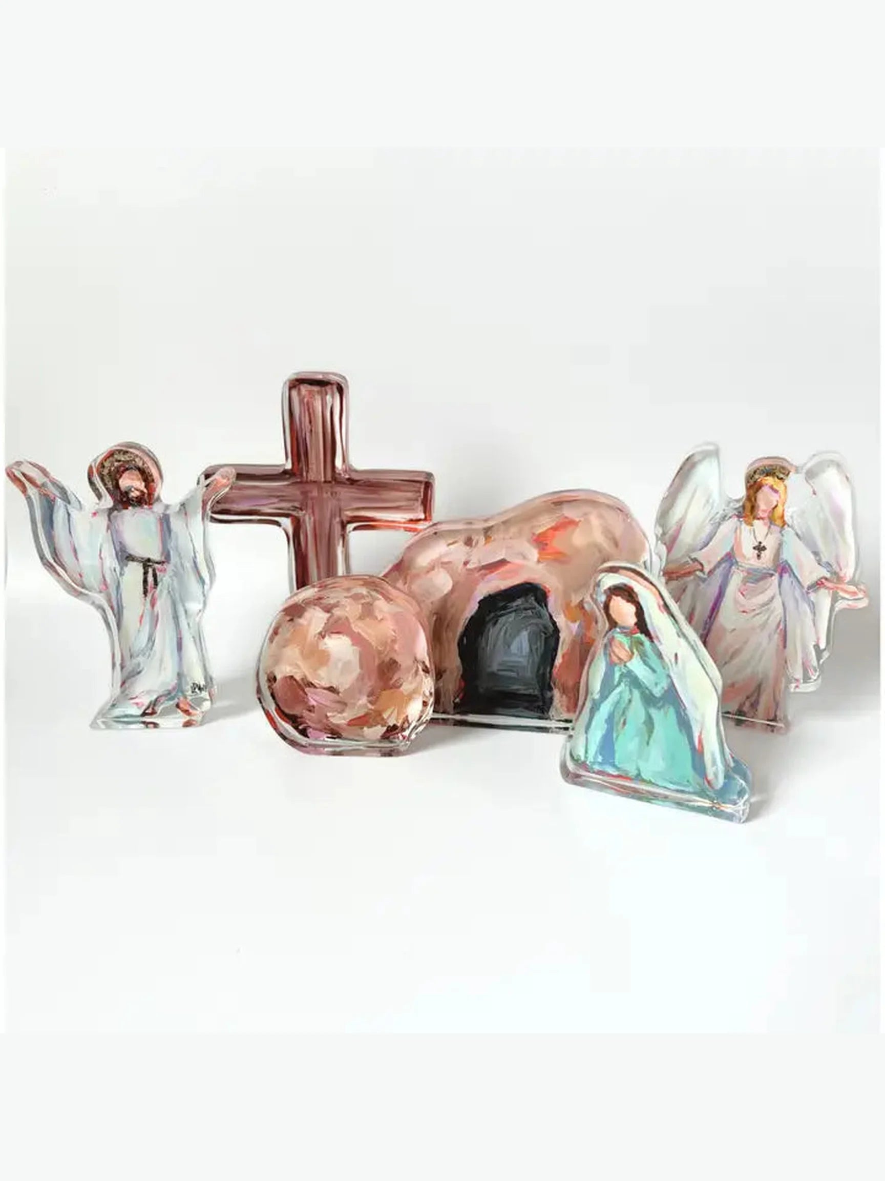 Lauren Dunn Old Rugged Acrylic Cross