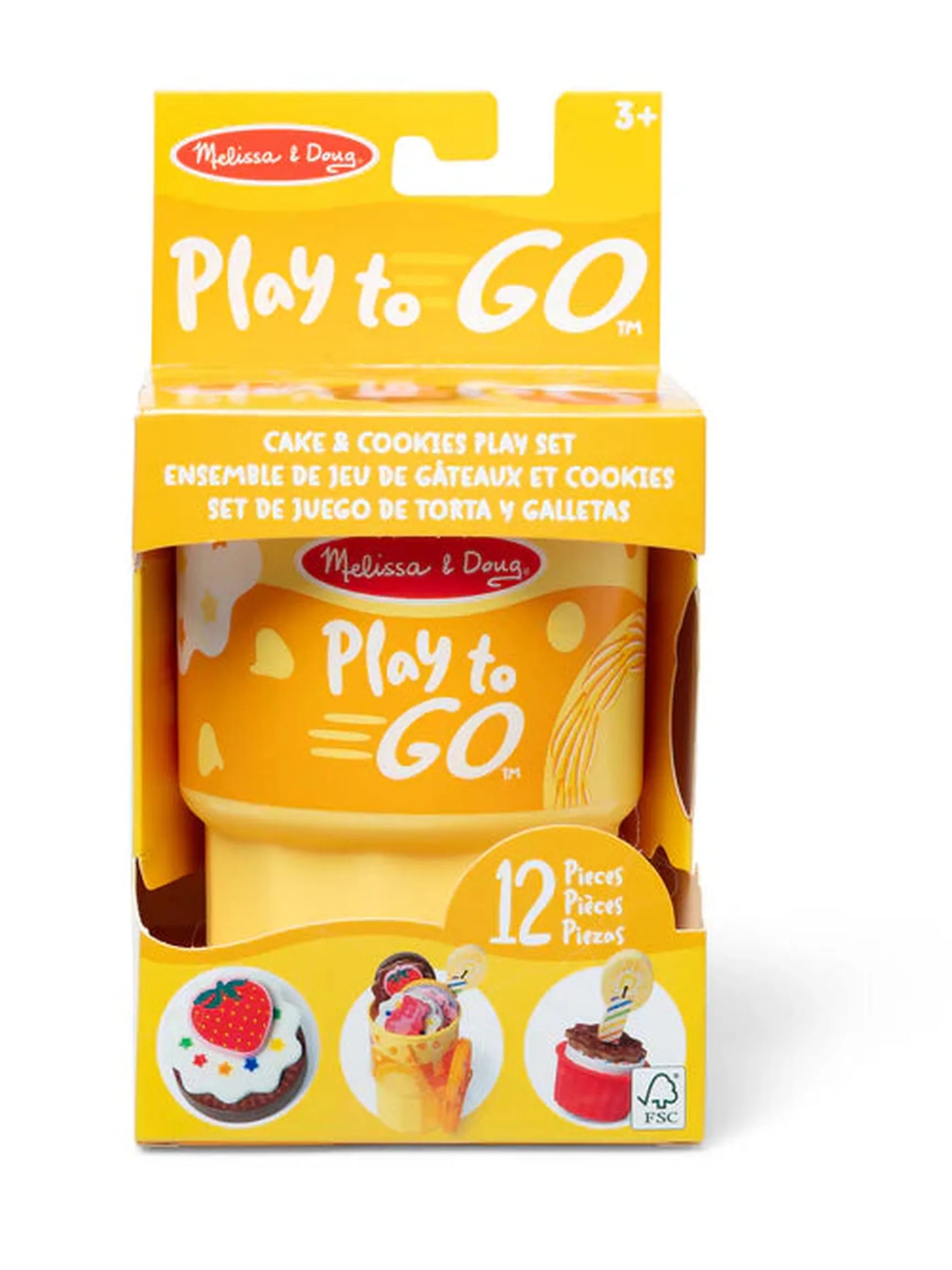 Play to Go Cake & Cookies Play Set