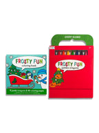 Carry-Along Coloring Book Set - Frosty Fun