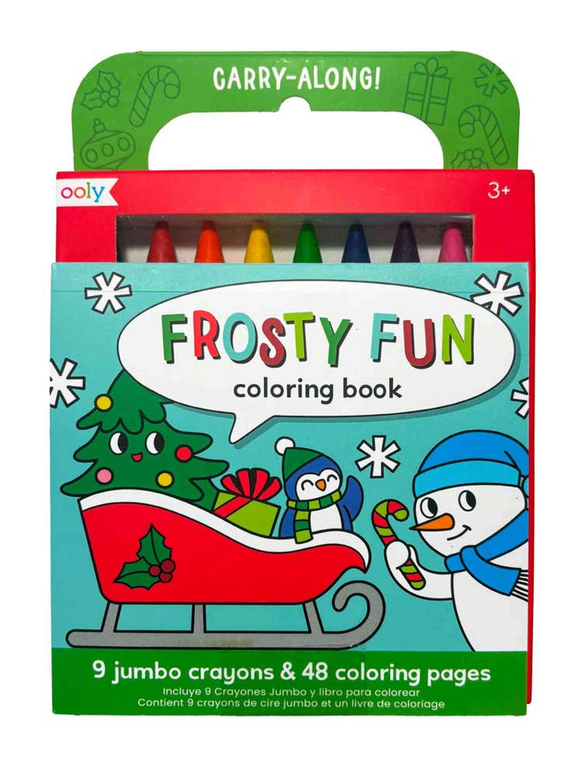 Carry-Along Coloring Book Set - Frosty Fun