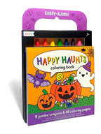Carry-Along Coloring Book Set - Happy Haunts